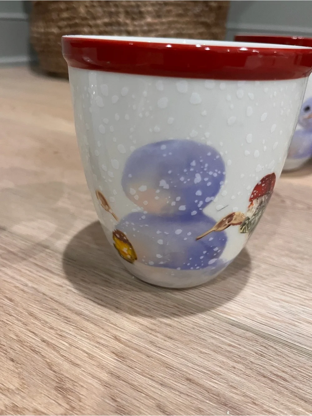 Williams Sonoma Nordic Elf Mugs - Set of 4